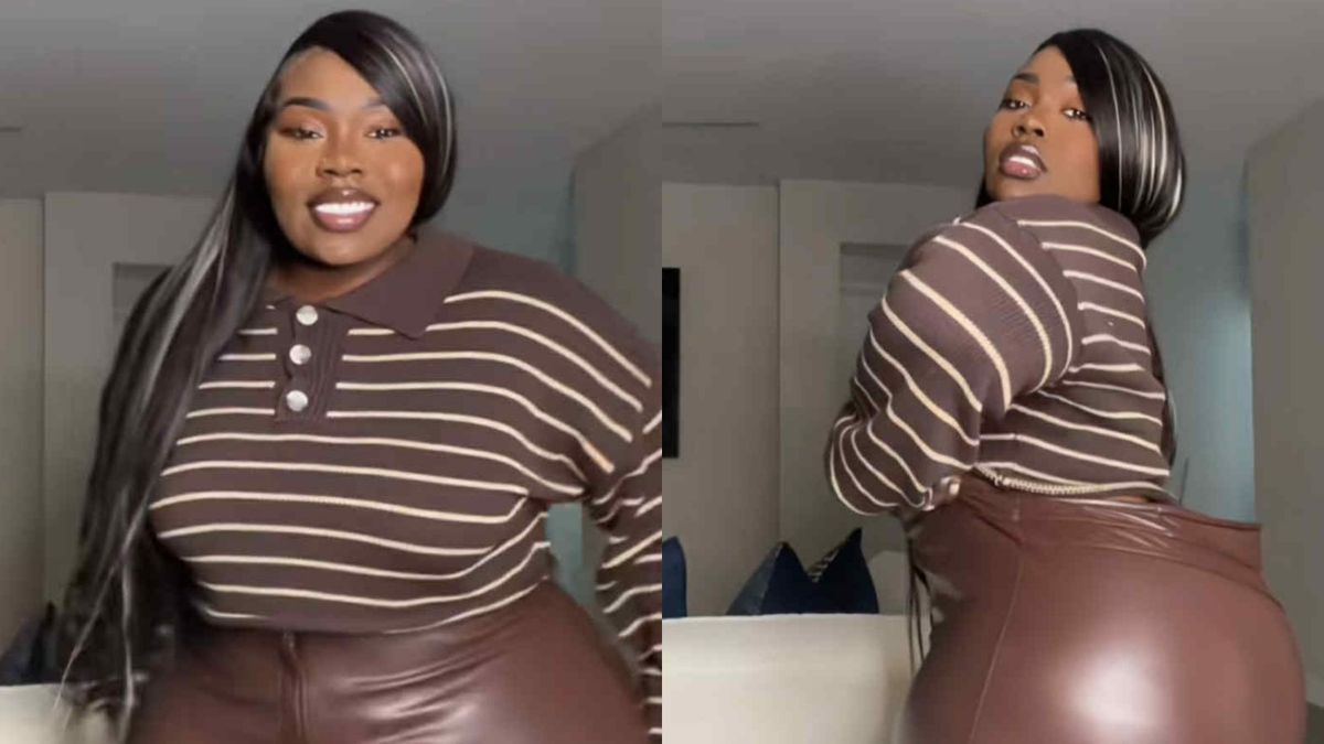 Ma gigantyczne pośladki. Ciężko jej się zmieścić w spodnie 