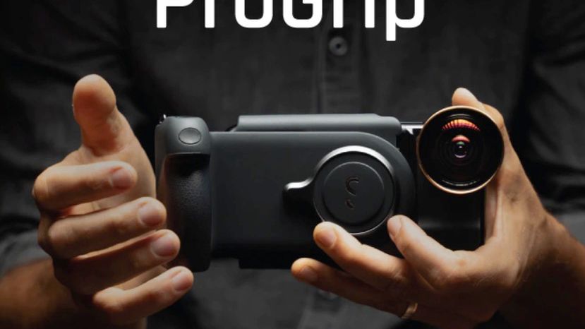 ProGrip to etui do smartfonu, które zamieni go w hybrydę telefonu i aparatu 1