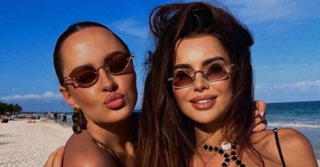 Natalia Siwiec i jej siostra dokazują na plaży w bikini. Rozgrzały was w to mroźne popołudnie? (FOTO)