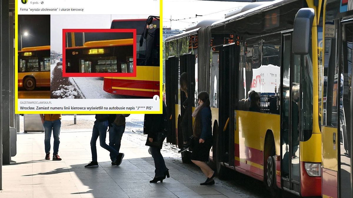 Przewoźnik zapowiada konsekwencje wobec kierowcy autobusu 