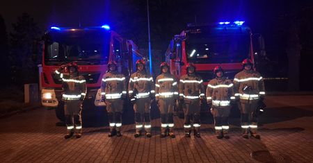 Zginął w strasznym wypadku. Oddali hołd 19-letniemu strażakowi