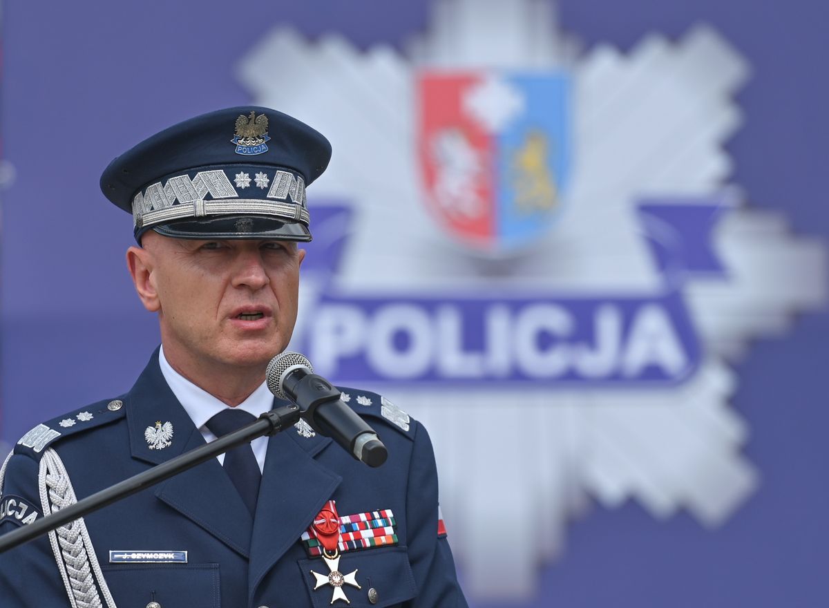 Komendant Główny Policji generał Jarosław Szymczyk