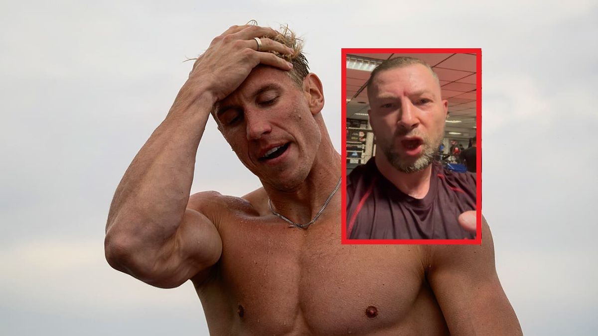 Na zdjęciu: Piotr Lisek, na małym zdjęciu: Dariusz "Lew" Kaźmierczuk