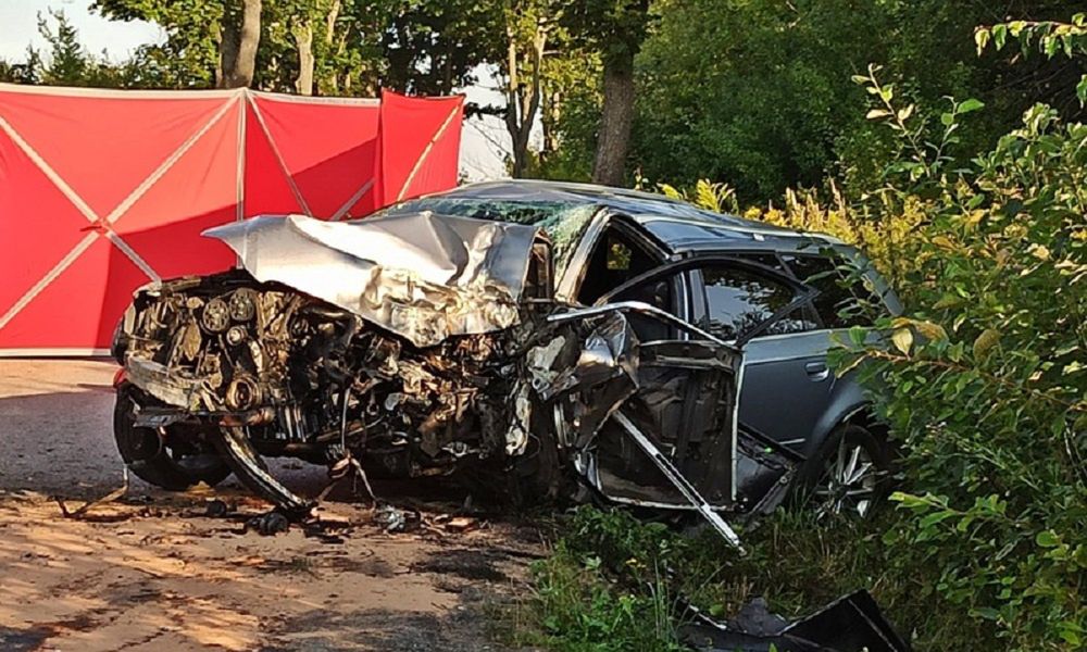 Wałbrzych. Tragiczny wypadek. Nie żyje 27-latek