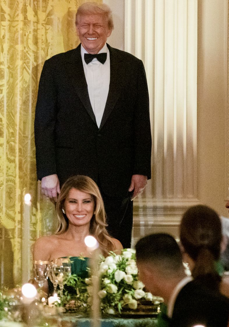 Donald i Melania Trumpowie