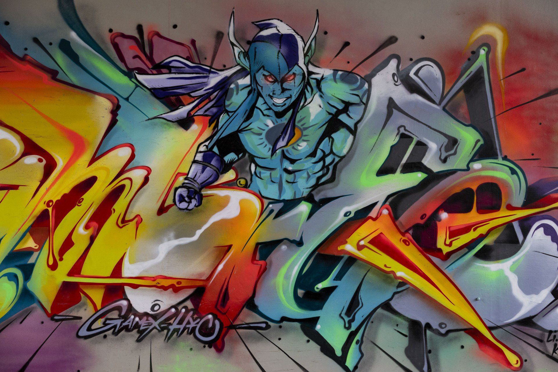 Park Kolejowy w Krakowie stał się galerią street artu. Warto to zobaczyć!