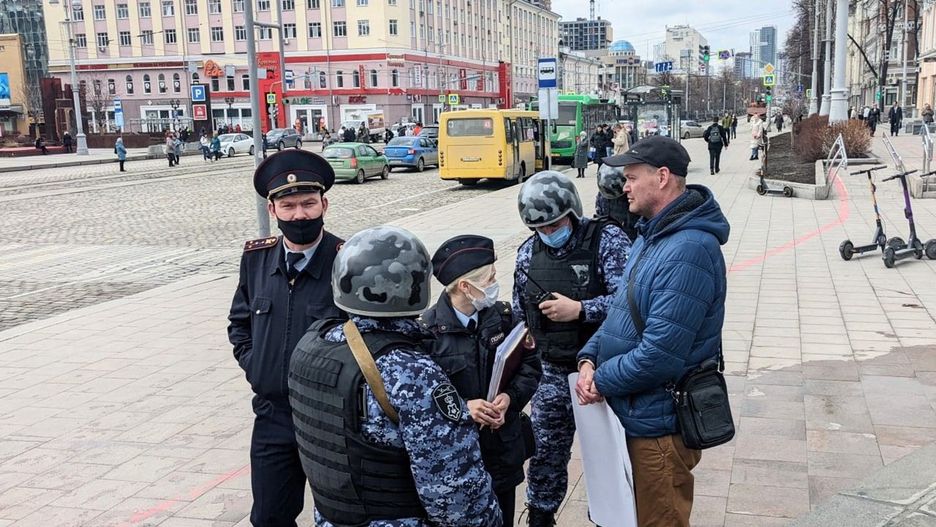 Mężczyzna został zatrzymany przez policję