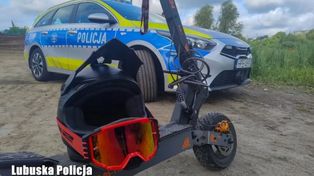 Drezdenko: 36-latek jechał zygzakiem na hulajnodze. Miał 2 promile