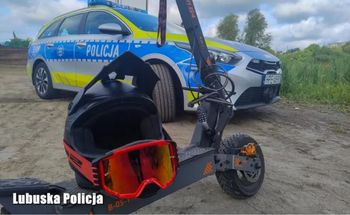 Drezdenko: 36-latek jechał zygzakiem na hulajnodze. Miał 2 promile
