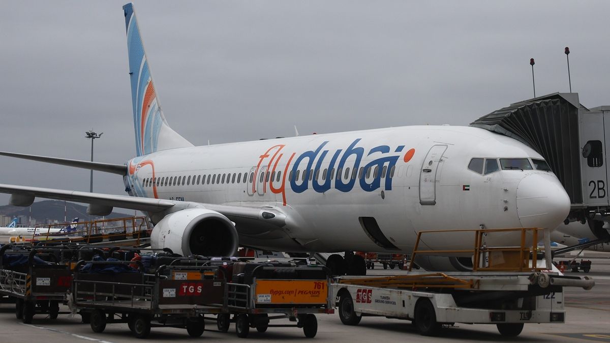 Samolot Flydubai wylądował w Arabii Saudyjskiej.