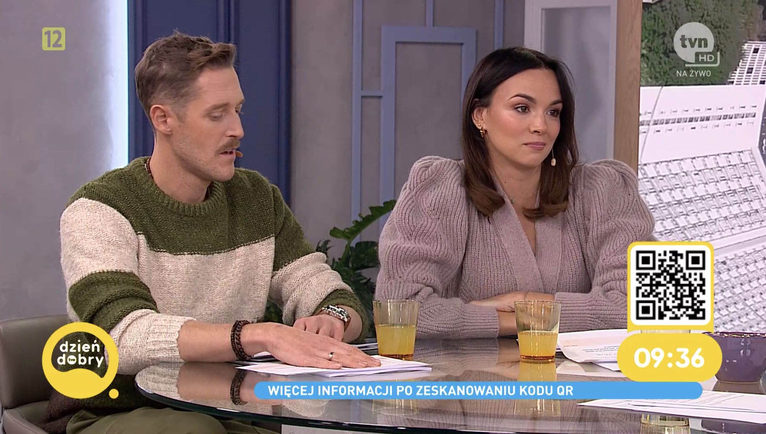 Kadr z programu "Dzień dobry TVN"
