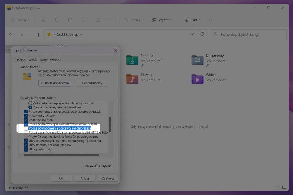 Windows 11 reklamy Eksplorator 2