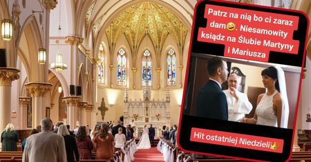 "Patrz na nią, bo ci zaraz dam!". Nagranie z księdzem hitem w internecie
