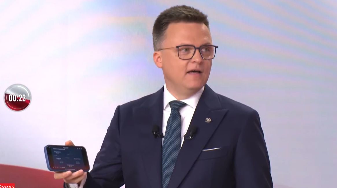 Także Hołownia pokazał nagranie z Mentzenem