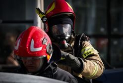 Duży pożar bloku w Chorzowie. Znaleziono ciało