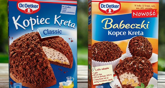 Dr. Oetker wiosennie reklamuje Kopiec Kreta (wideo)