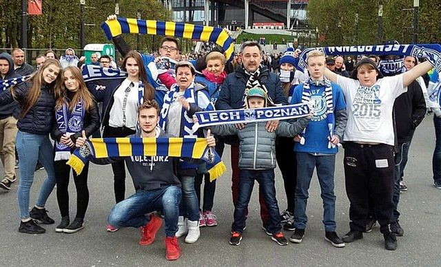 Gimnazjaliści na meczu Pucharu Polski na PGE Narodowy w Warszawie