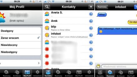 Gadu-Gadu w iPhonie - którą aplikację wybrać? 1