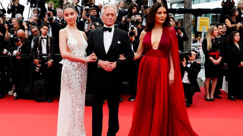 Catherine Zeta-Jones, Michael Douglas i Carys Zeta Douglas