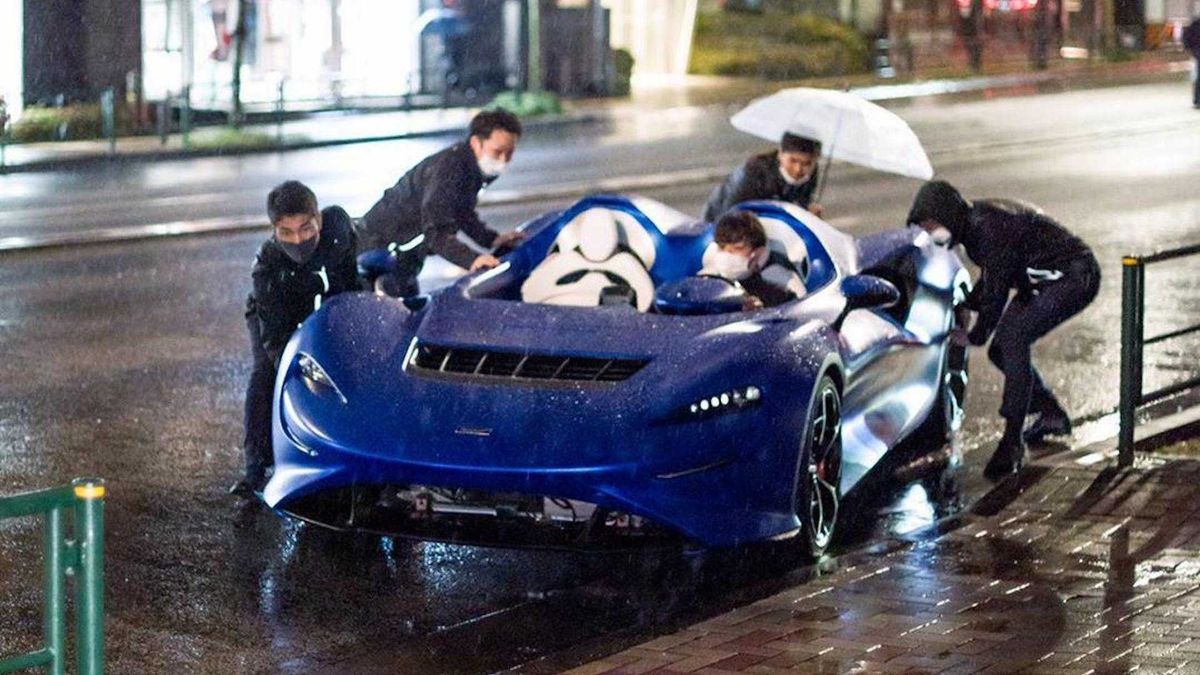 McLaren Elva przyłapany podczas deszczu (fot. Syouken Photography)