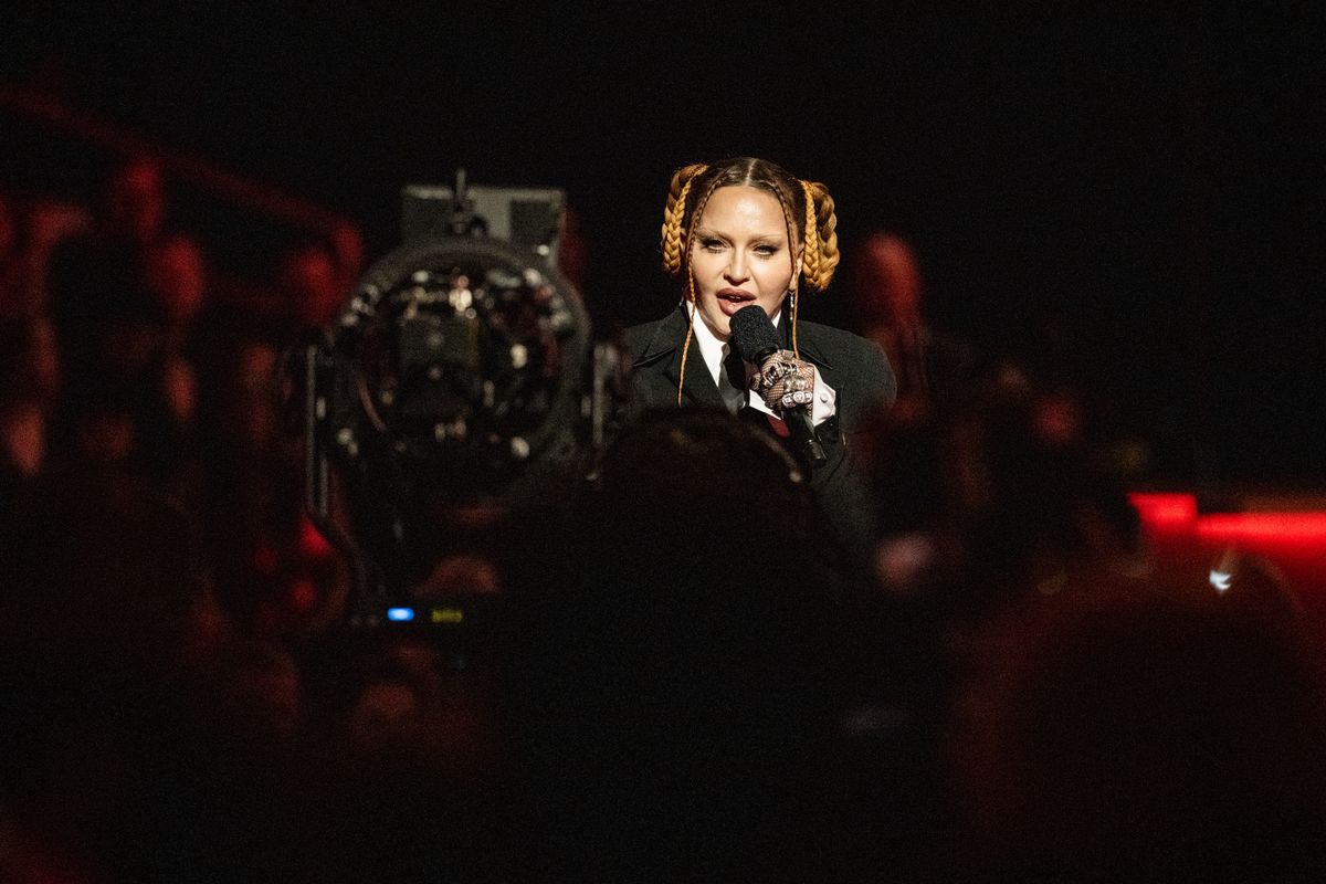 Madonna podczas 65. gali nagród Grammy (2023)