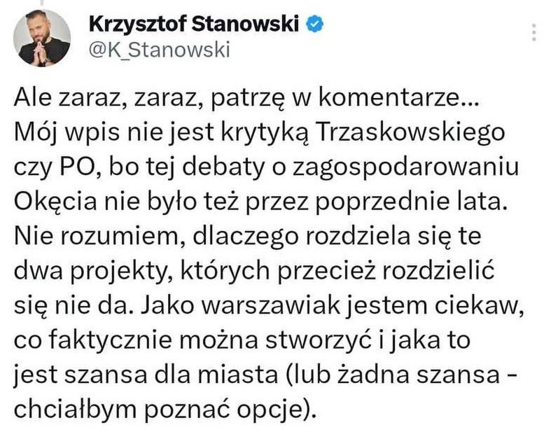 Krzysztof Stanowski o CPK