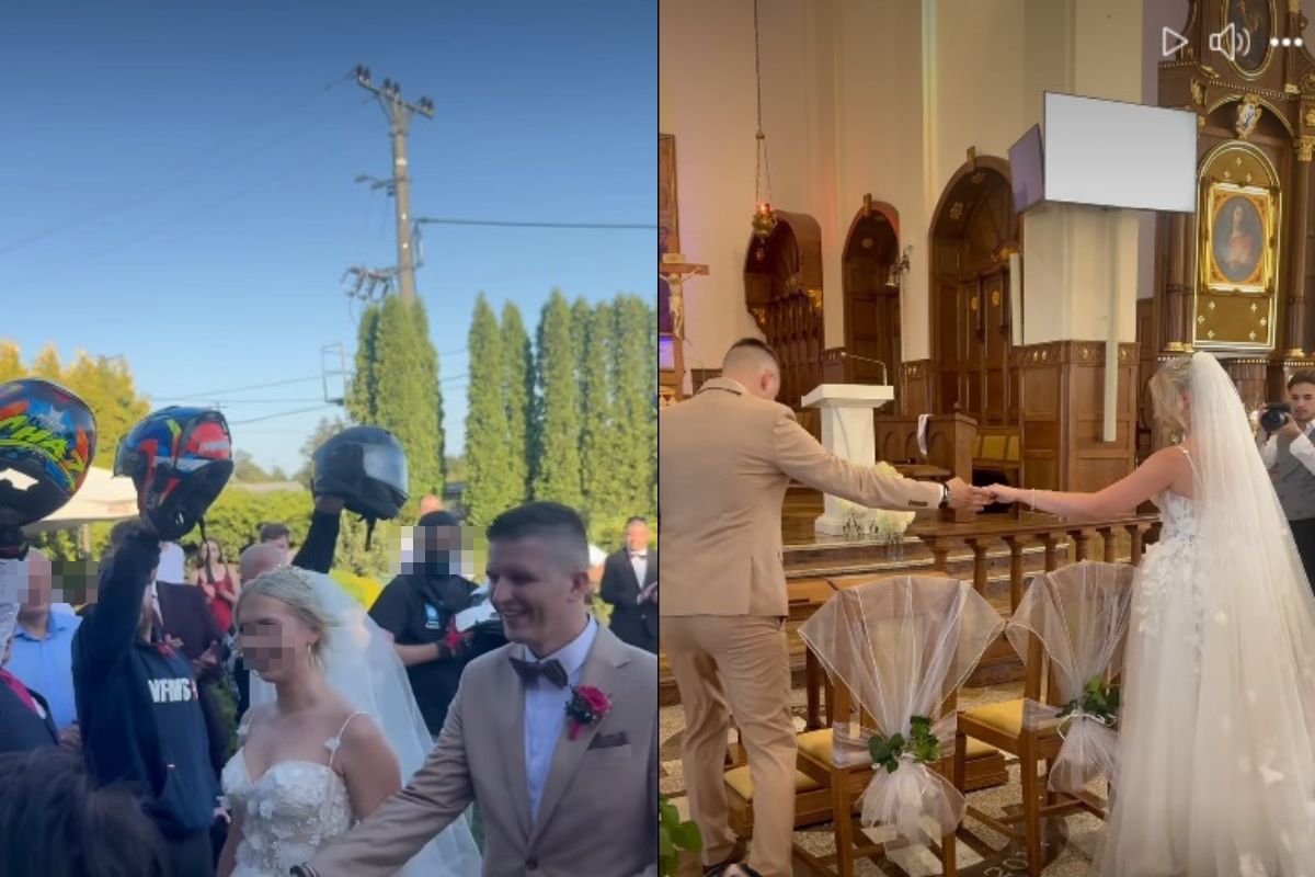 Ślubny filmik Łukasza Lesia z zespołu Mystery