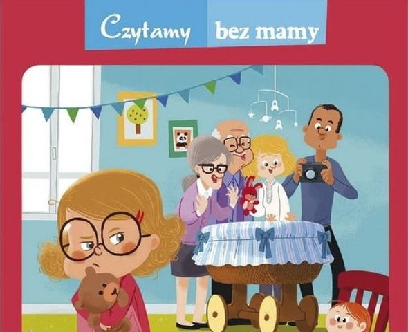 "Czytamy bez mamy" - seria książeczek pod patronatem parenting.pl