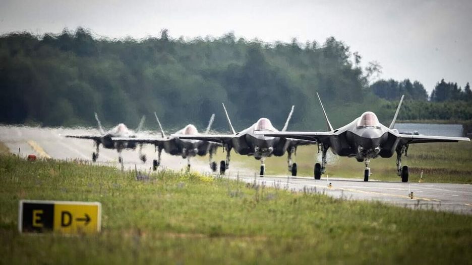  F-35A w bazie Spangdahlem w Niemczech