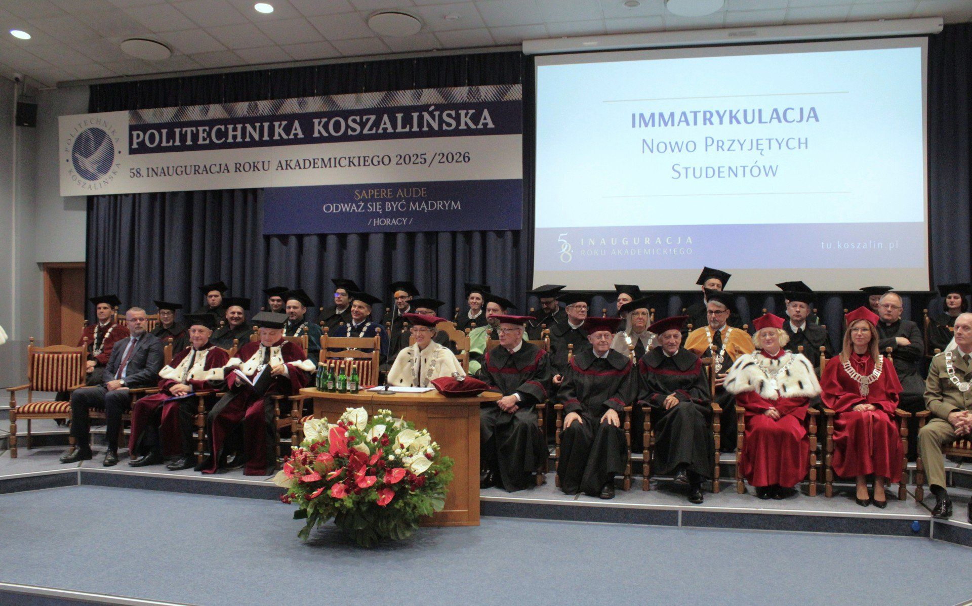 INAUGIRACJA ROKU AKADEMICKIEGO 2025-2026 NA POLITECHNICE KOSZALIŃSKIEJ