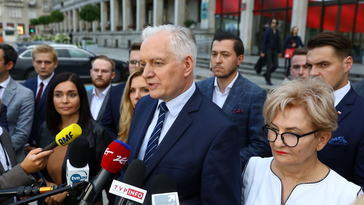 Wicepremier Jarosław Gowin został niespodziewanie zdymisjonowany