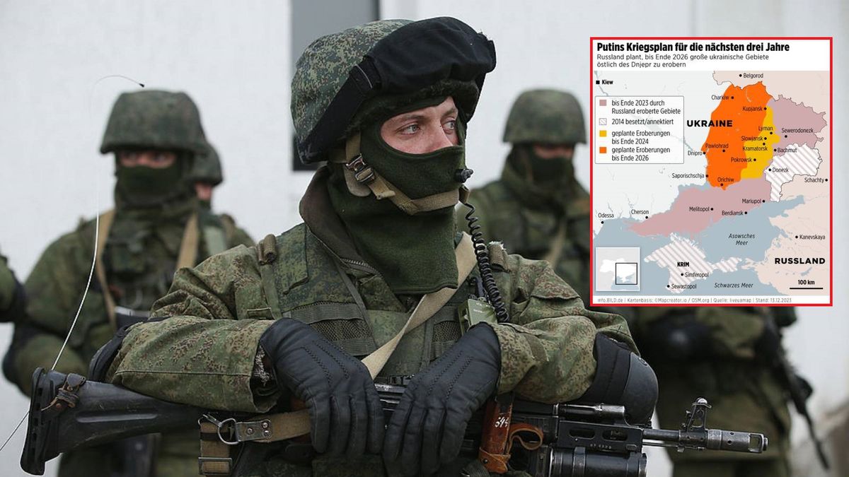 Rosjanie nie zdobędą całej Ukrainy, ale mają już plan i kolejne cele