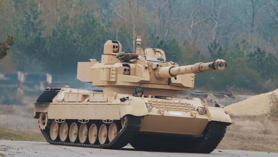 Leopard 1A5 z wieżą Cockerill 3105