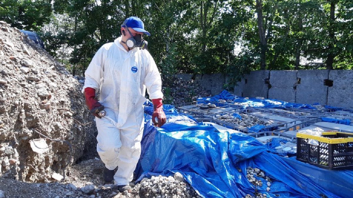 Niebezpieczne odpady w Mikołowie