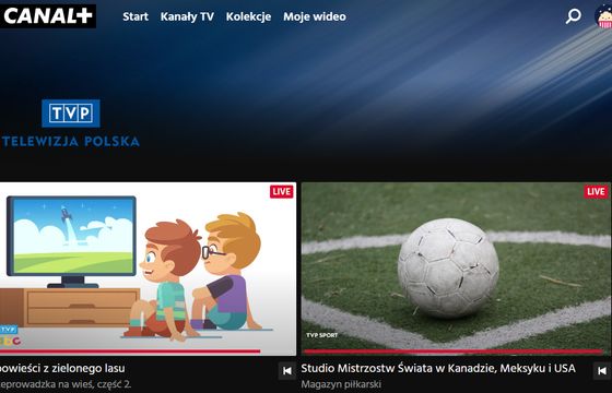 Canal+ poszerzył listę stacji, które można cofnąć. Wśród nich TVP Sport i TVP Info