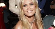 Włożyła "nagą" sukienkę. Tak Klum zaprezentowała się u boku syna