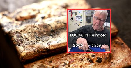 Porównał złoto z 2006 i 2026 roku. Różnica wielkości widoczna gołym okiem