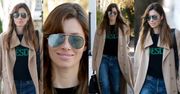 #TRENDY: Jessica Biel w beżowym płaszczu