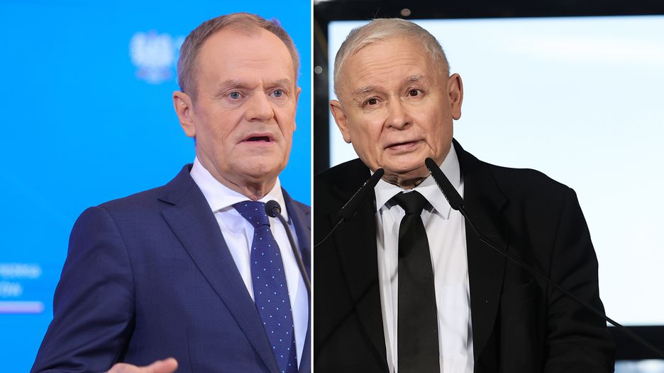 Donald Tusk, Jarosław Kaczyński