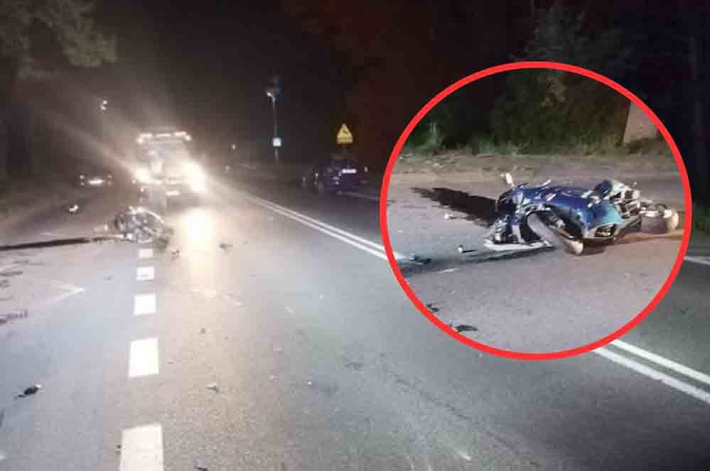 Świebodzin: Wypadek. Zderzenie motocykla i dwóch samochodów