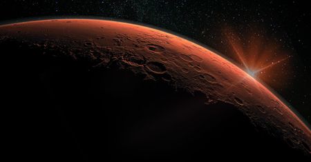 Coś dziwnego dotarło do Marsa. Zmieniło jego atmosferę