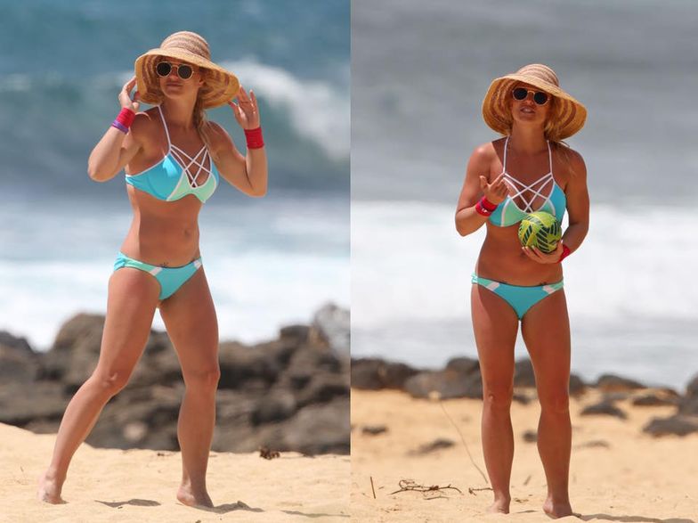 Britney na Hawajach