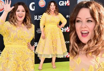 Melissa McCarthy w żółtej kreacji na premierze "Pogromców Duchów" (ZDJĘCIA)