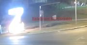 Ktoś w Biełgorodzie podpalił wielką literę "Z". Teraz szuka go policja