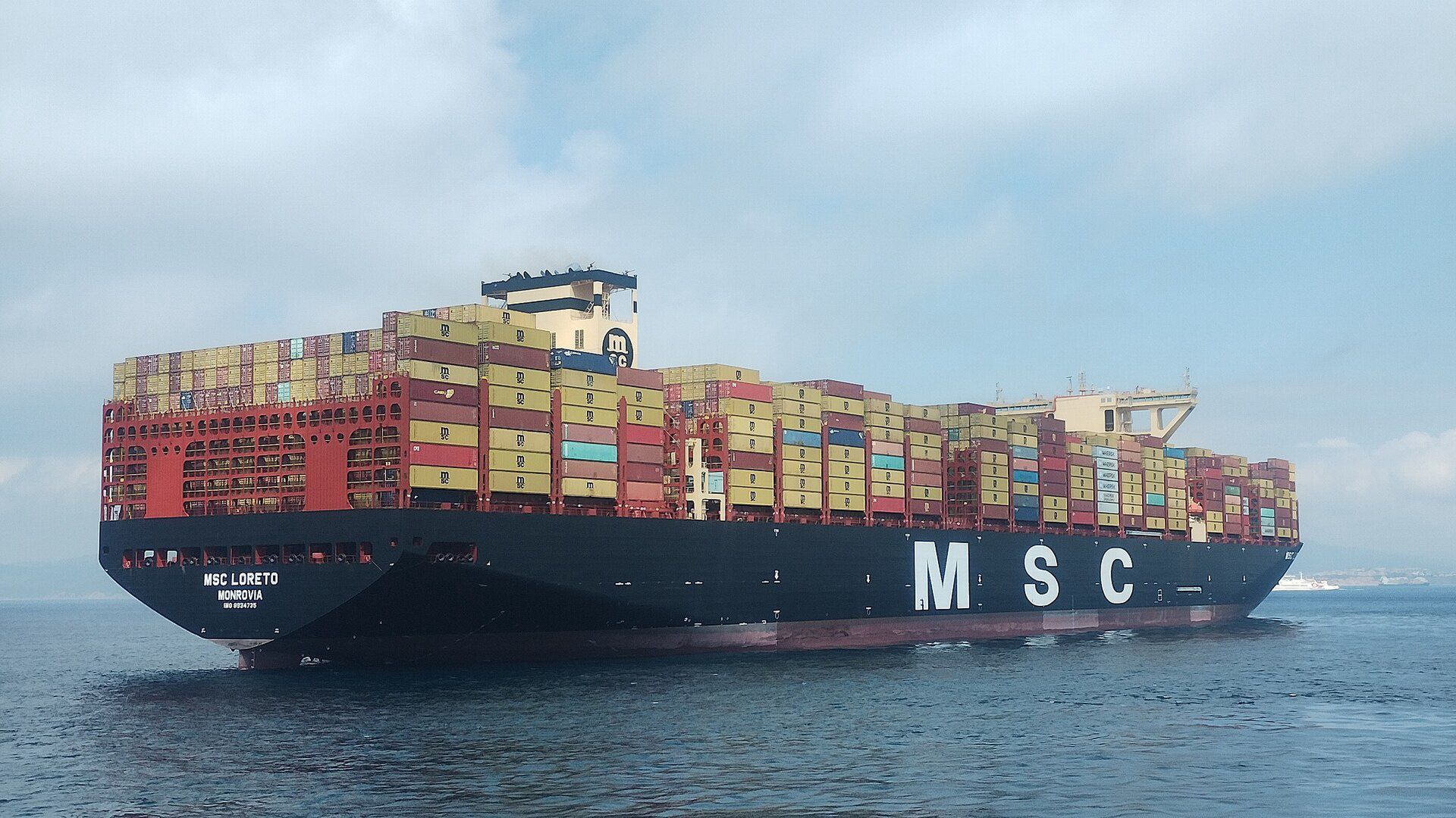 MSC Loreto - jeden z największych kontenerowców świata