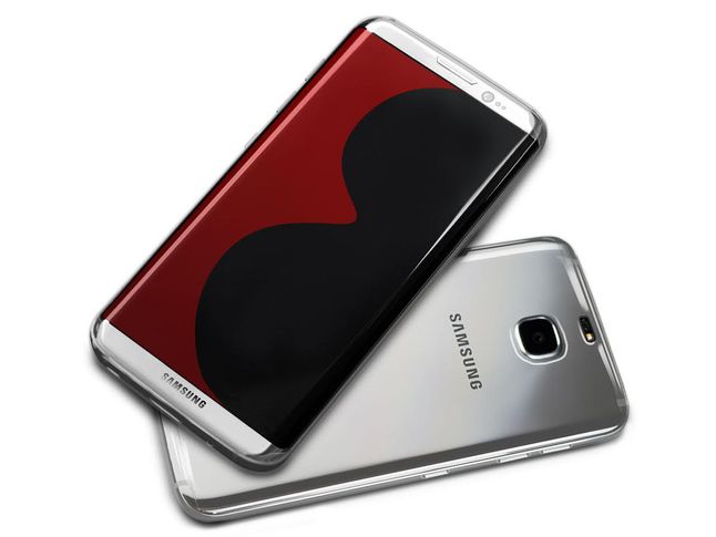 Render prezentujący wygląd Samsung Galaxy S8 w pokrowcu Olixar