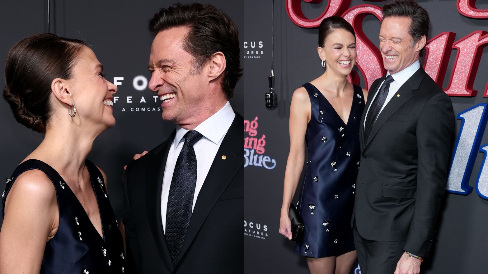 Hugh Jackman z nową partnerką bryluje na premierze (ZDJĘCIA)