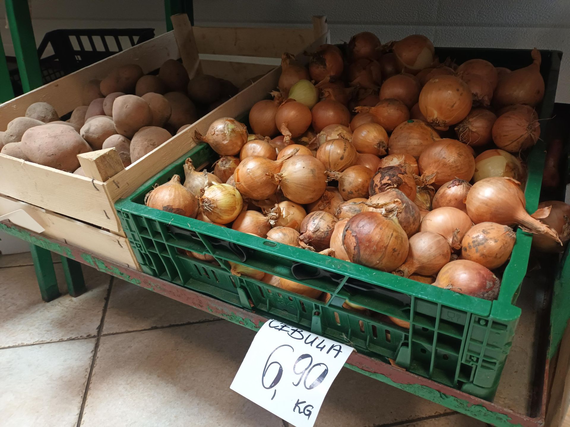 Ceny warzyw we wrocławskich warzywniakach
