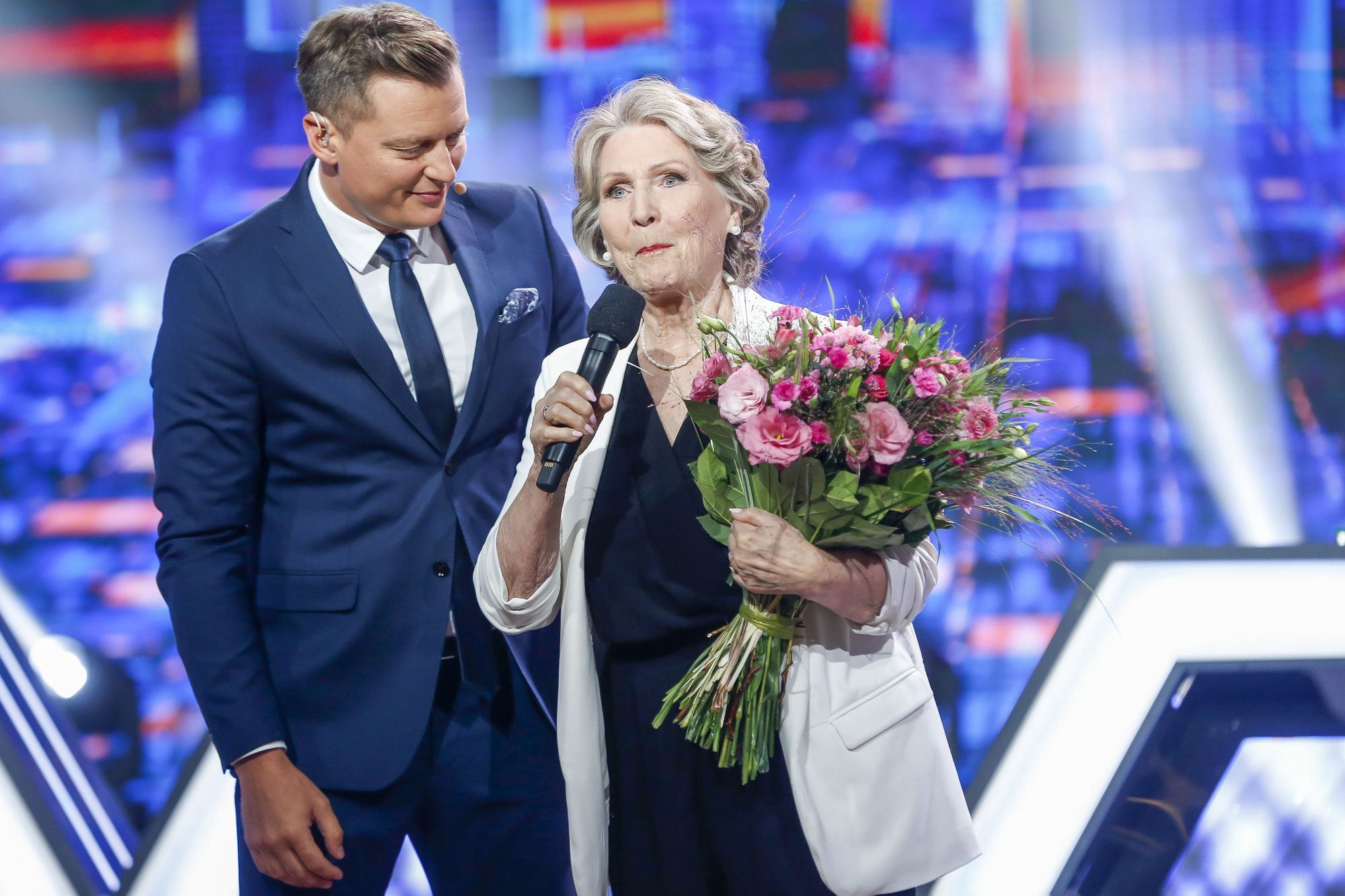 Rafał Brzozowski i Irena Santor
