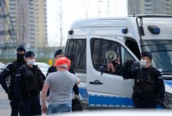 Warszawa. 34-latek zdjął flagi z gmachu Ministerstwa Sprawiedliwości. Został zatrzymany